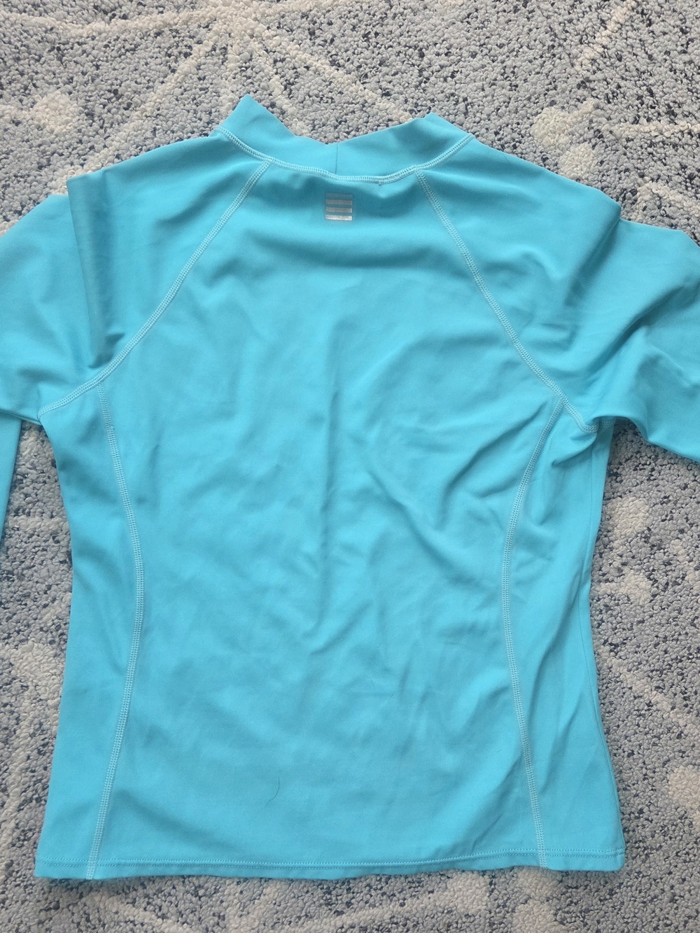 Lands' End Light Blue Rashguard - Picture 6 of 8